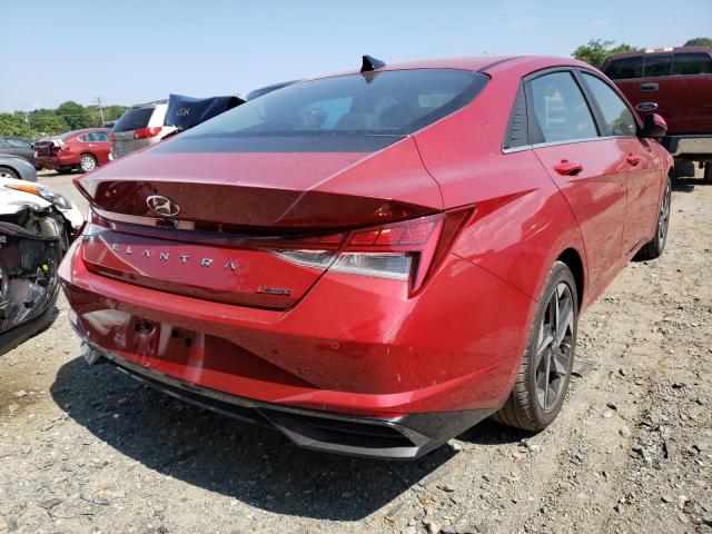 KMHLP4AG4NU366910 - 2022 HYUNDAI ELANTRA LIMITED  photo 4