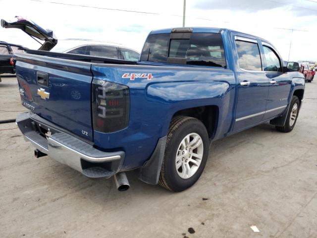 3GCUKSEC1FG229107 - 2015 CHEVROLET SILVERADO BLUE photo 4