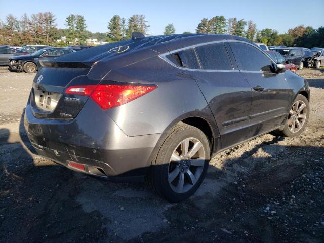 2HNYB1H68DH500320 - 2013 ACURA ZDX GRAY photo 4