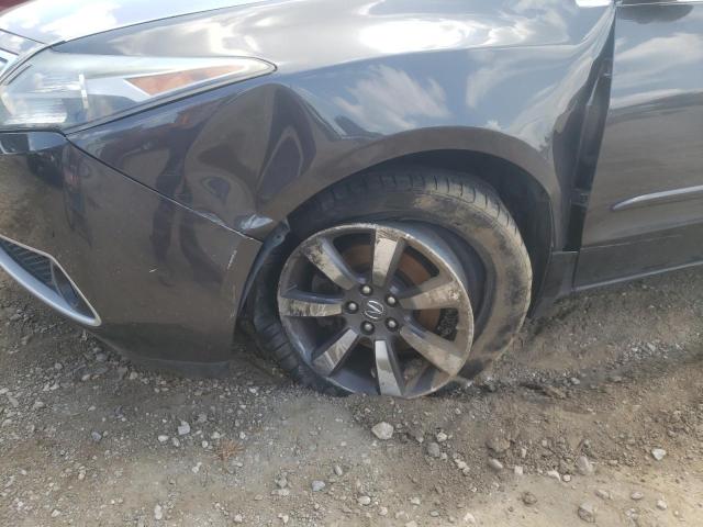 2HNYB1H68DH500320 - 2013 ACURA ZDX GRAY photo 9