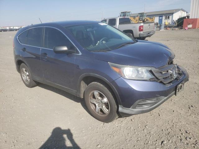 2HKRM4H35EH605983 - 2014 HONDA CR-V LX BLUE photo 1