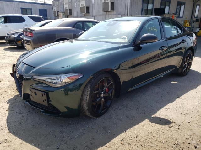 ZARFAMAN7L7633928 - 2020 ALFA ROMEO GIULIA GREEN photo 2