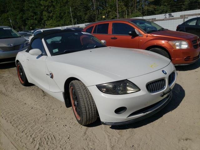 4USBT33483LS48123 - 2003 BMW Z4 2.5 WHITE photo 1