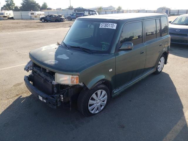 JTLKT324850214165 - 2005 TOYOTA SCION XB Grün Foto 2