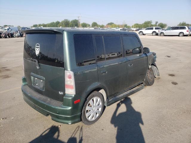JTLKT324850214165 - 2005 TOYOTA SCION XB Grün Foto 4