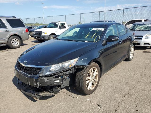 5XXGN4A73DG119488 - 2013 KIA OPTIMA EX BLACK photo 2