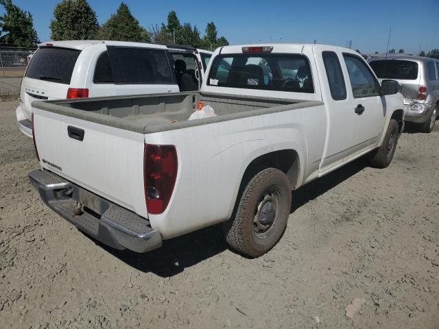 1GCCS199688147290 - 2008 CHEVROLET COLORADO WHITE photo 4