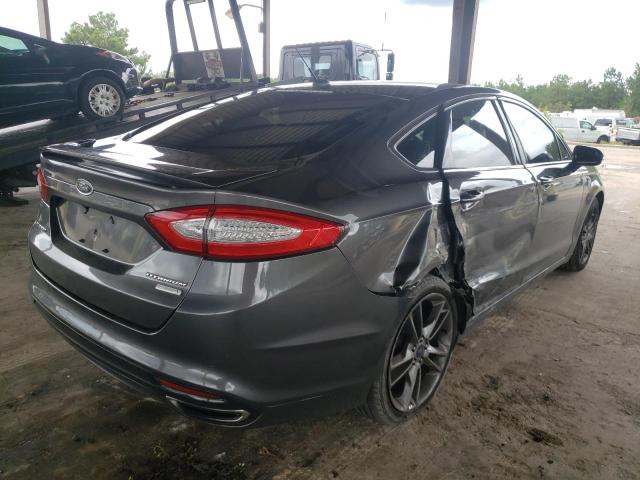 3FA6P0K95FR286699 - 2015 FORD FUSION TIT GRAY photo 4