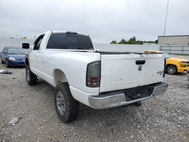 3D7KS26C07G733967 - 2007 DODGE RAM 2500 S WHITE photo 3