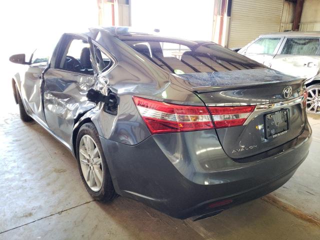 4T1BK1EBXFU157809 - 2015 TOYOTA AVALON XLE GRAY photo 3