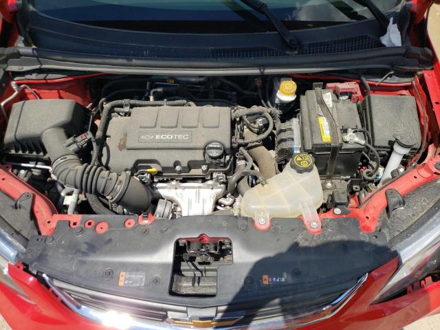 1G1JF5SB9K4129941 - 2019 CHEVROLET SONIC PREM RED photo 7