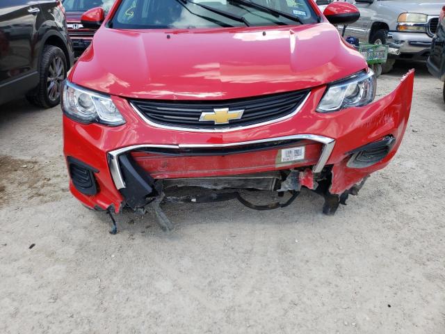 1G1JF5SB9K4129941 - 2019 CHEVROLET SONIC PREM RED photo 9