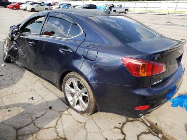 JTHBK262095106910 - 2009 LEXUS IS 250 BLUE photo 3