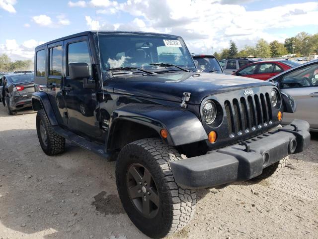 1J4GA59197L217151 - 2007 JEEP WRANGLER S BLACK photo 1