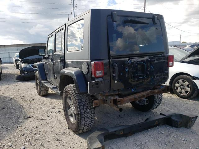 1J4GA59197L217151 - 2007 JEEP WRANGLER S BLACK photo 3