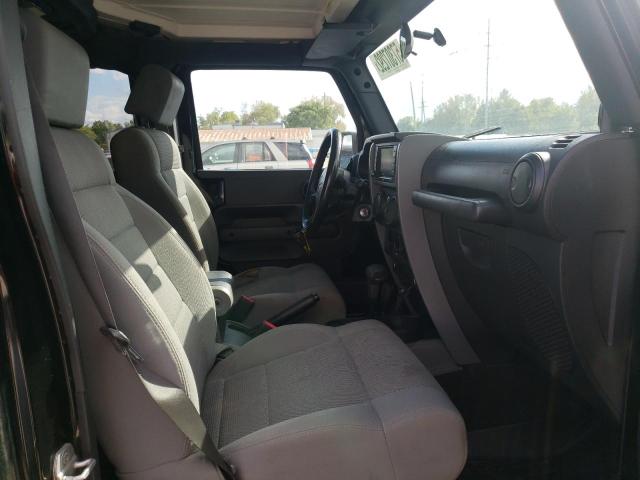 1J4GA59197L217151 - 2007 JEEP WRANGLER S BLACK photo 5