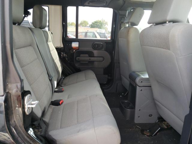 1J4GA59197L217151 - 2007 JEEP WRANGLER S BLACK photo 6