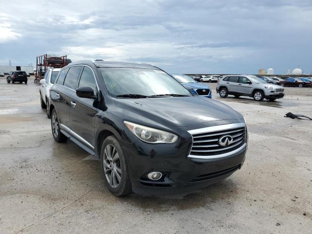 5N1AL0MN5DC326040 - 2013 INFINITI JX35 BLACK photo 1