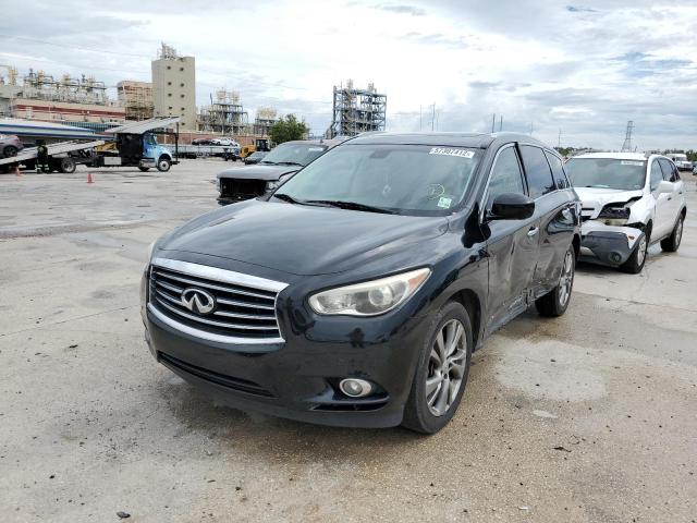 5N1AL0MN5DC326040 - 2013 INFINITI JX35 BLACK photo 2