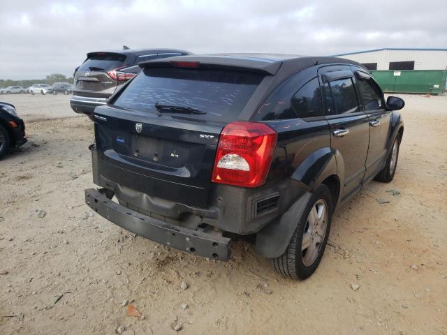 1B3HB48B27D365455 - 2007 DODGE CALIBER SX BLACK photo 4