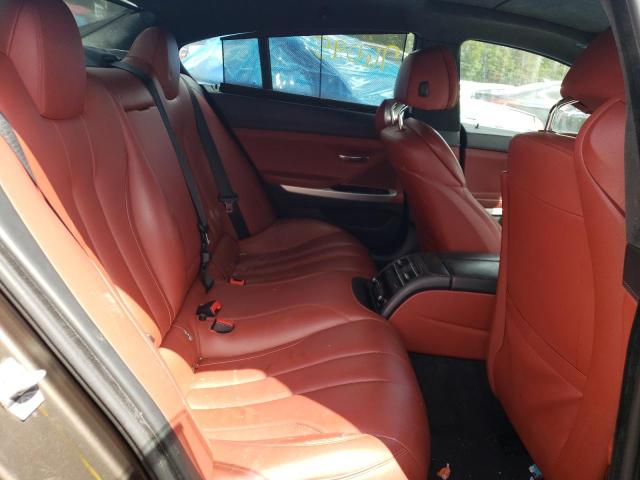 WBA6D4C54GD977431 - 2016 BMW 650 I GRAN BLACK photo 6