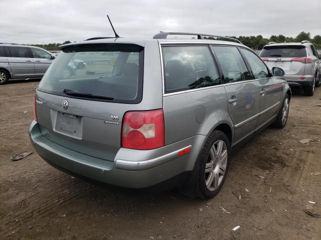 WVWYU63BX5E124942 - 2005 VOLKSWAGEN PASSAT GLX Yaşıl foto 4
