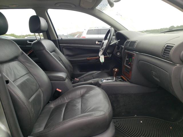 WVWYU63BX5E124942 - 2005 VOLKSWAGEN PASSAT GLX Yaşıl foto 5