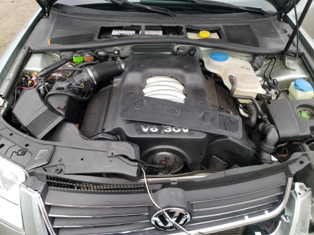 WVWYU63BX5E124942 - 2005 VOLKSWAGEN PASSAT GLX Yaşıl foto 7