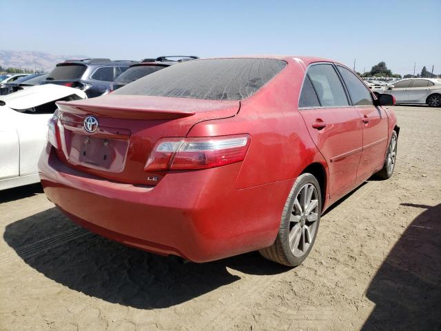 4T1BE46K77U079711 - 2007 TOYOTA CAMRY CE BURGUNDY photo 4