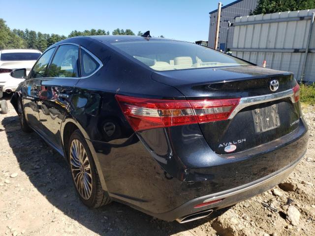 4T1BK1EB0GU207778 - 2016 TOYOTA AVALON XLE BLACK photo 3