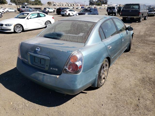 1N4AL11D13C111717 - 2003 NISSAN ALTIMA BAS TURQUOISE photo 4