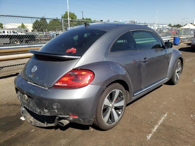 3VWVA7AT0CM627879 - 2012 VOLKSWAGEN BEETLE TUR GRAY photo 4