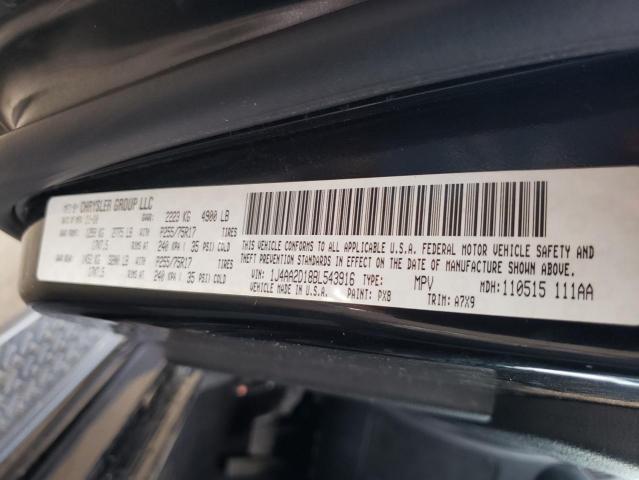 1J4AA2D18BL543916 - 2011 JEEP WRANGLER S BLACK photo 10