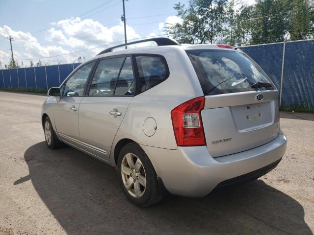 KNAFG526097247668 - 2009 KIA RONDO LX SILVER photo 3