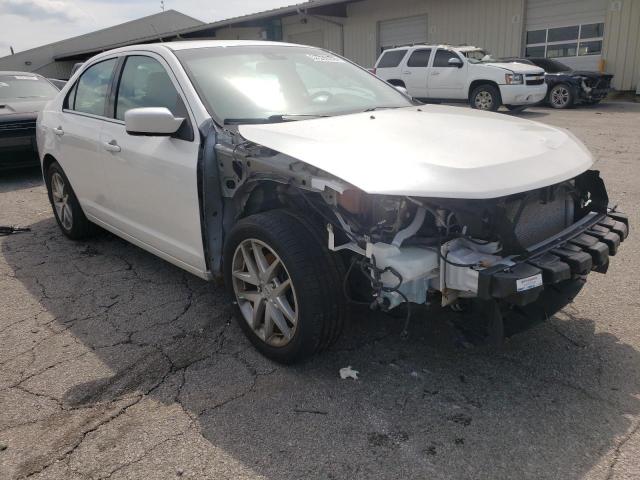 3FAHP0JA6CR393406 - 2012 FORD FUSION SEL WHITE photo 1