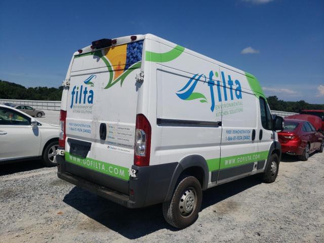 3C6TRVCG0JE107364 - 2018 RAM PROMASTER WHITE photo 4