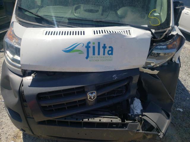 3C6TRVCG0JE107364 - 2018 RAM PROMASTER WHITE photo 7