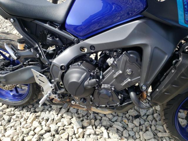 JYARN71E6NA002389 - 2022 YAMAHA MT09 BLUE photo 7