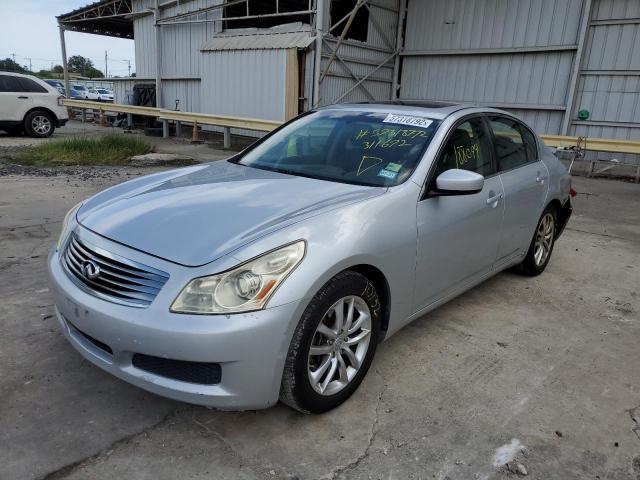 JNKCV61E89M311692 - 2009 INFINITI G37 BASE SILVER photo 2