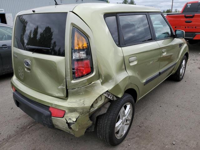 KNDJT2A21A7058781 - 2010 KIA SOUL GREEN photo 4