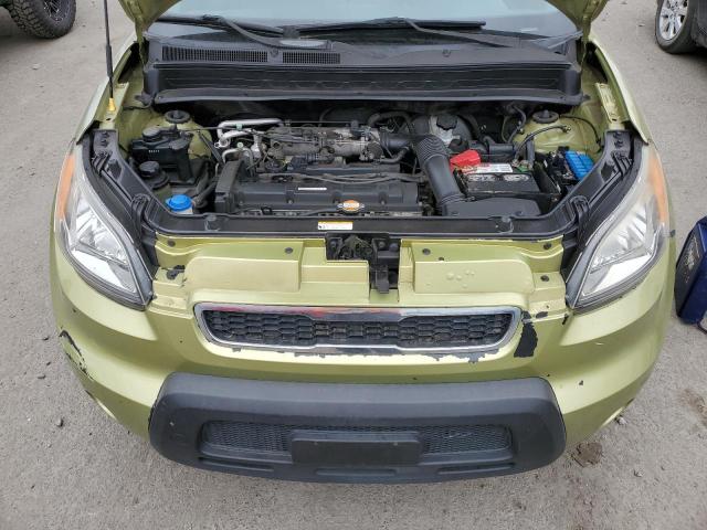 KNDJT2A21A7058781 - 2010 KIA SOUL GREEN photo 7