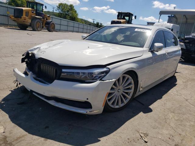 WBA7E2C34HG741267 - 2017 BMW 740 I WHITE photo 2