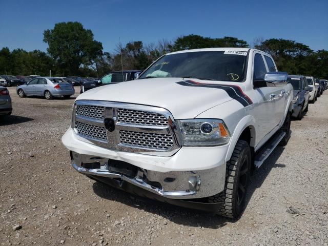 1C6RR7NT5GS114929 - 2016 RAM 1500 LARAM WHITE photo 2