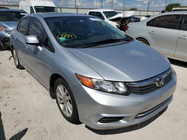 2HGFB2F99CH552183 - 2012 HONDA CIVIC EXL Gümüş foto 1