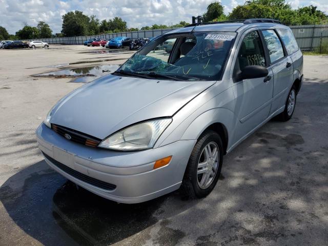 1FAFP363X1W382499 - 2001 FORD FOCUS SILVER photo 2