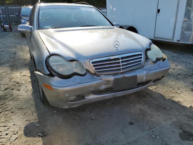 WDBRH81J43F379722 - 2003 MERCEDES-BENZ C 240 SPOR SILVER photo 9