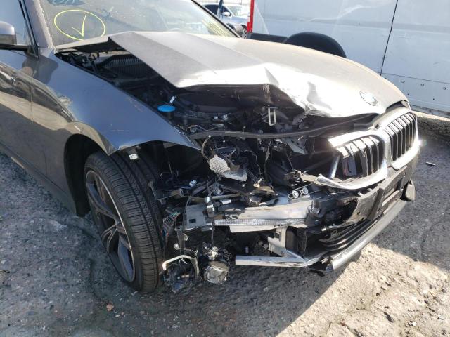 3MW5R1J03N8C55865 - 2022 BMW 330I GRAY photo 9