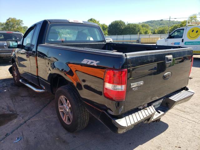 1FTRF12W08KE94177 - 2008 FORD F150 BLACK photo 3