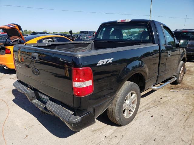 1FTRF12W08KE94177 - 2008 FORD F150 BLACK photo 4