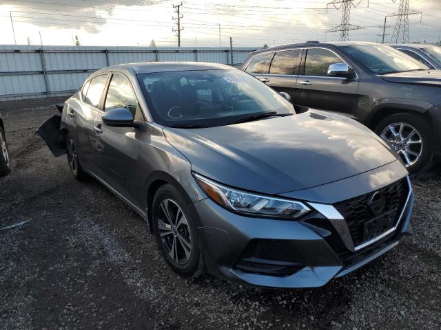 3N1AB8CV9LY211019 - 2020 NISSAN SENTRA SV GRAY photo 1